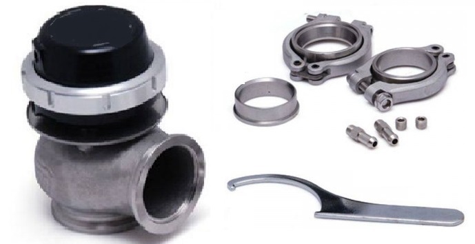 asdasd-1.jpg Wastegate externa 40mm 7-9 PSI "V-band" color Negro Epman - Imagen 1