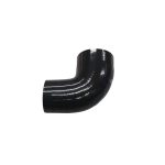 Codo 90° 3" a 2.5" silicona color negro - Imagen 2