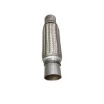 Flexible de escape acero galvanizado 2.5″ x 14″ - Imagen 2