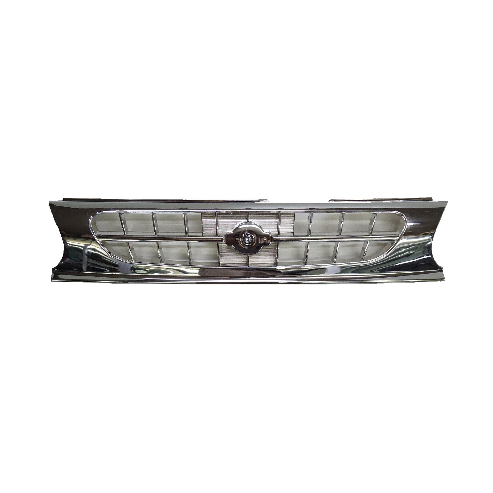mascara-nissan-b13-0105-cromada.jpg Máscara cromada Nissan Sentra V16 B13 01-10 plástico - Imagen 1