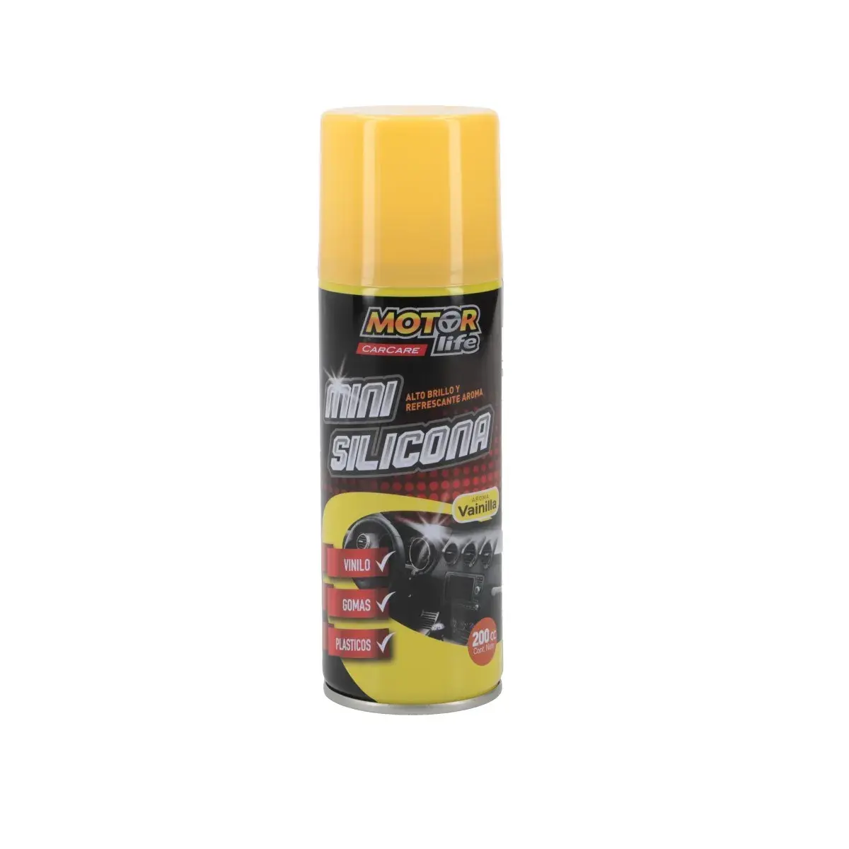 medias-120882-1-1634814513.webp Mini Silicona En Spray Aroma Vainilla 200cc MOTORLIFE - Imagen 1