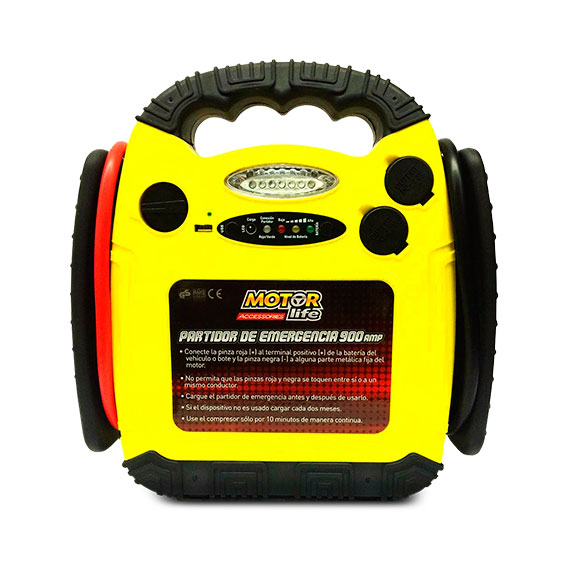 partidor-de-bateria-motorlife.jpg Partidor de Batería de Auto MOTORLIFE 900AMP 4 Funciones - Imagen 1