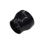 Reducción de silicona 3.5″ a 2.5" color negro