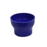 Reducción de silicona 4″ a 3″ color azul - Imagen 2