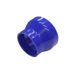 Reducción de silicona 4″ a 3″ color azul
