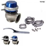 Wastegate externa 40mm 7-9 PSI "V-Band" color Azul Epman - Imagen 2