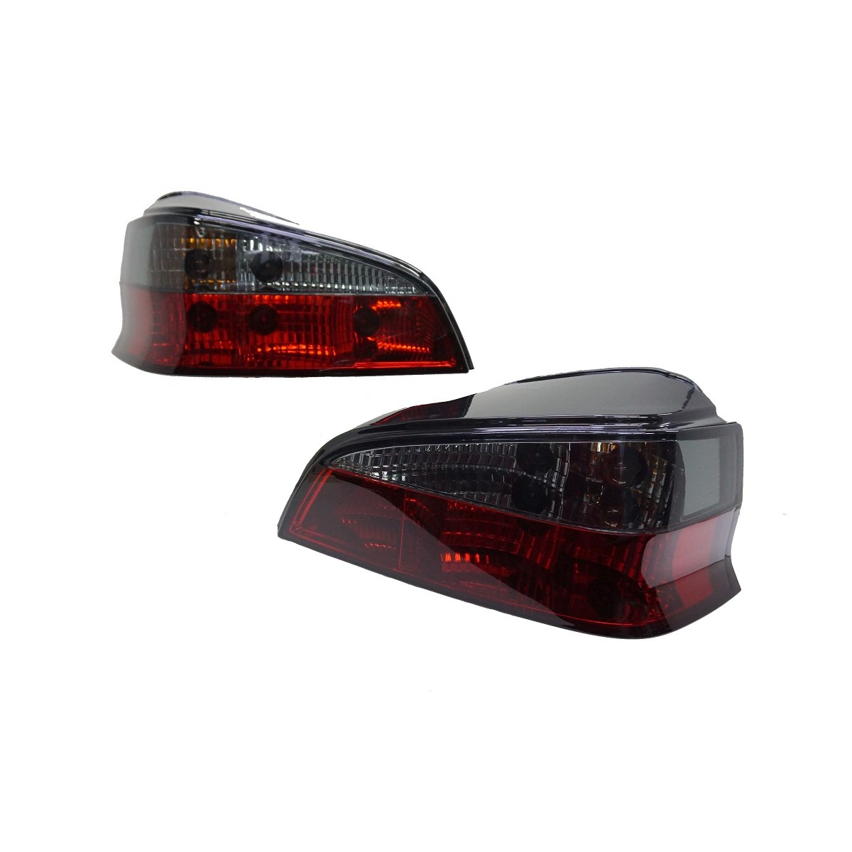 sk1300-a1b696-rs-106-9603-euro-cristal-fume-2.jpg Focos traseros Peugeot 106 96-03 fondo rojo ahumado euro - Imagen 1