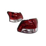 Focos LED Toyota Yaris sedan 06-13 fondo rojo - Imagen 4