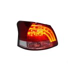 Focos LED Toyota Yaris sedan 06-13 fondo rojo - Imagen 2