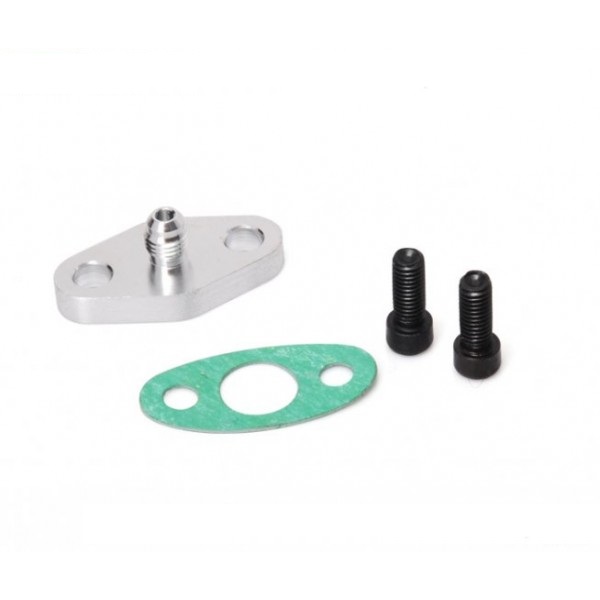 t2142-600x600w.jpg Adaptador Turbo De Aceite An4 Macho Flange T3 T4 T04 Gt40 Gt55 - Imagen 1