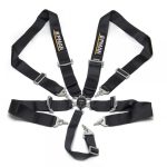 Cinturón de Seguridad 5 Puntas En 3" Sistema De Anclaje Centerlock Epman Negro