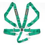 Cinturón de Seguridad 5 Puntas En 3" Sistema De Anclaje Centerlock Epman Verde