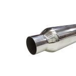 Escape pre silenciador cilíndrico 63mm acero inoxidable GT3 - Imagen 5