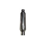 Escape pre silenciador cilíndrico 63mm acero inoxidable GT2 - Imagen 3