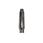 Escape pre silenciador cilíndrico 76mm acero inoxidable GT2 - Imagen 4