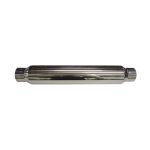 Escape pre silenciador alto flujo 76mm acero inoxidable GT4 - Imagen 2