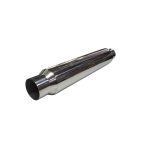 Escape pre silenciador alto flujo 76mm acero inoxidable GT4